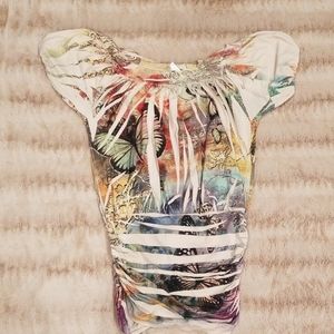 Sexy tan shirt great with leggings